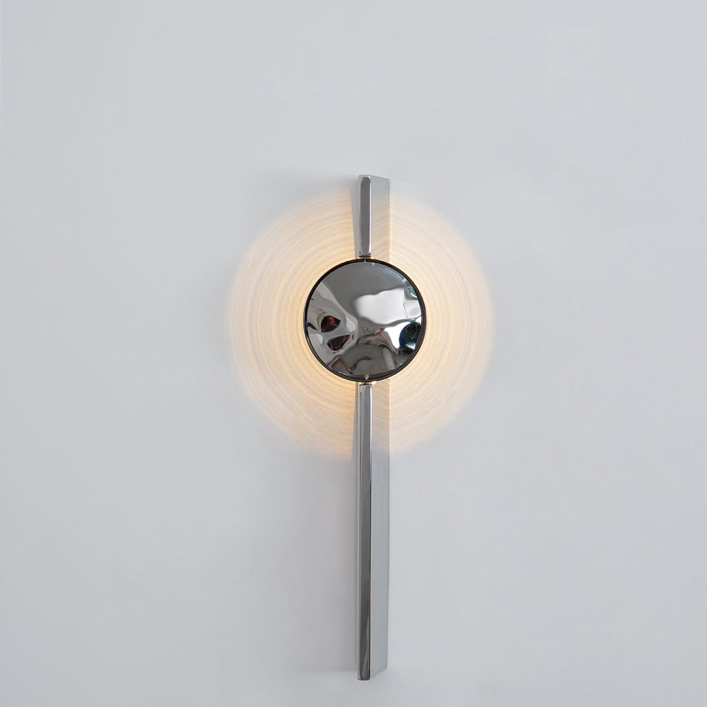 Bello LED Wandlamp | Artistiek Lichteffect, Chroom Afwerking