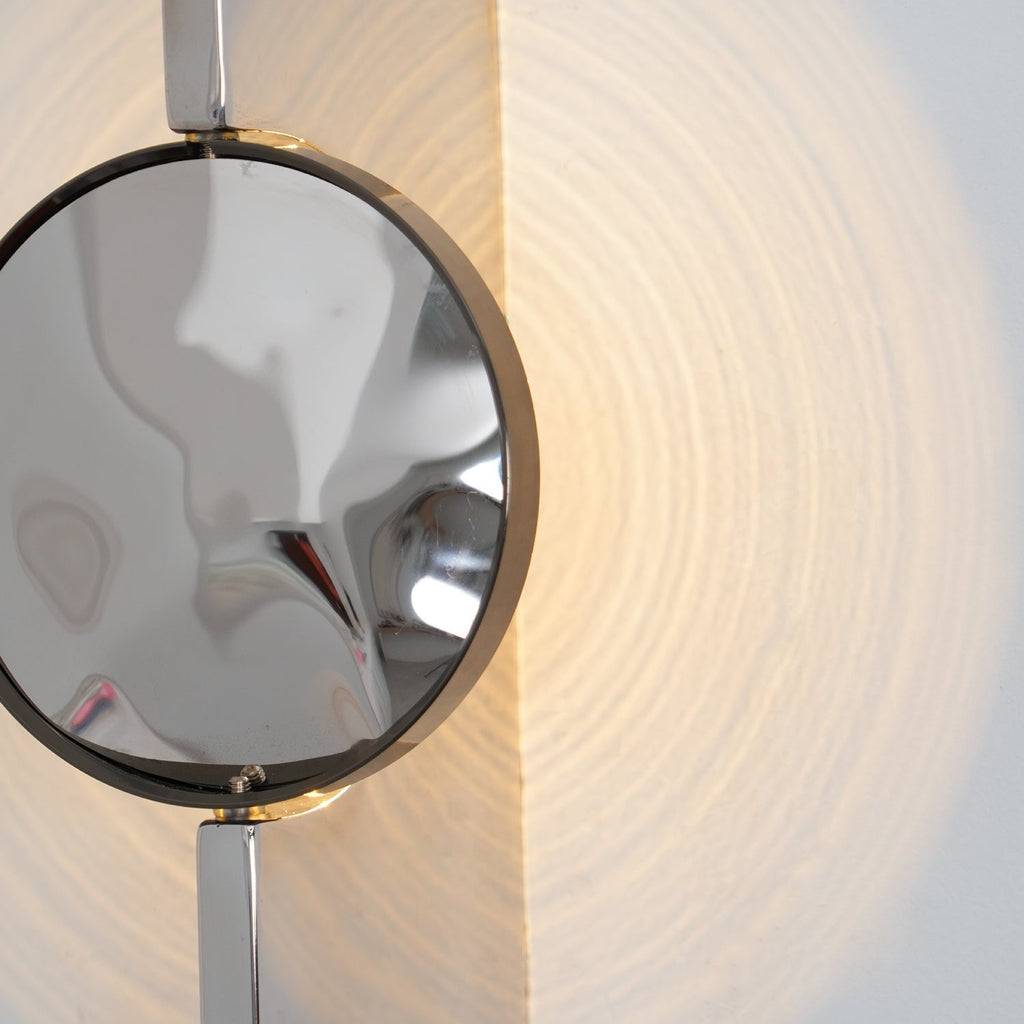 Bello LED Wandlamp | Artistiek Lichteffect, Chroom Afwerking