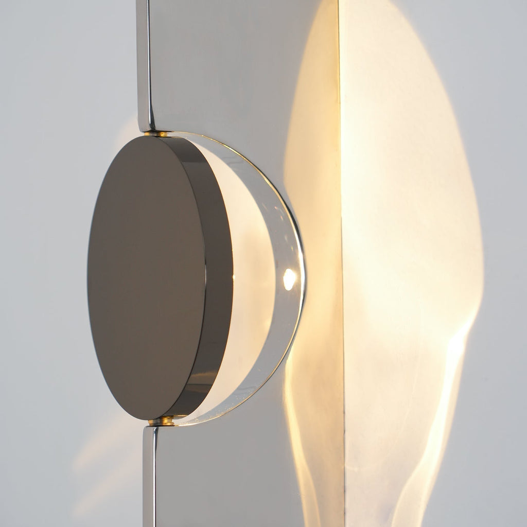 Bello LED Wandlamp | Artistiek Lichteffect, Chroom Afwerking