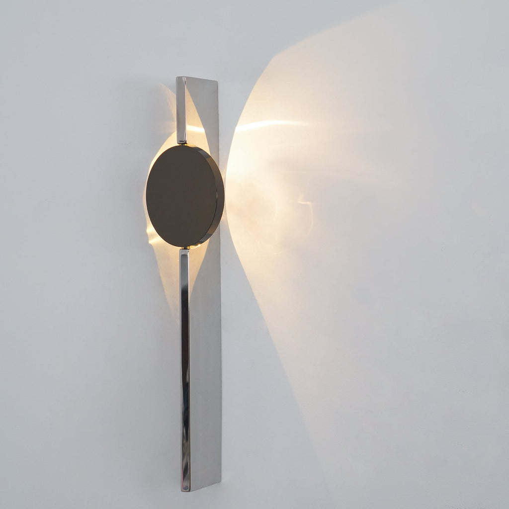 Bello LED Wandlamp | Artistiek Lichteffect, Chroom Afwerking