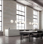 Lira Hanglamp | Acryl met Messing Accenten, Verstelbare Kabel
