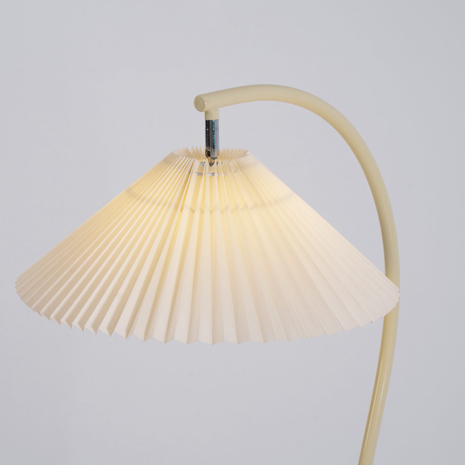 Pleated Shade Floor Lamp