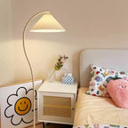 Pleated Shade Floor Lamp