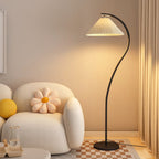 Pleated Shade Floor Lamp