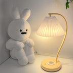 Vaelora – Pleated Table Lamp with Timeless Grace