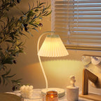 Vaelora – Pleated Table Lamp with Timeless Grace