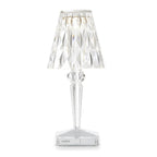 Crystal LED Lamp - Touch Control, Rechargeable & Dimmable