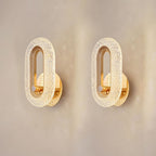 Wall Light Crystal Metal LED Hardwired Sconce for Cozy Ambiance