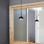 Cupolina: Pendant Light with Geometric Metal Housing & Integrated LED – for Kitchen & Entrance Area