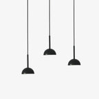 Cupolina: Pendant Light with Geometric Metal Housing & Integrated LED – for Kitchen & Entrance Area