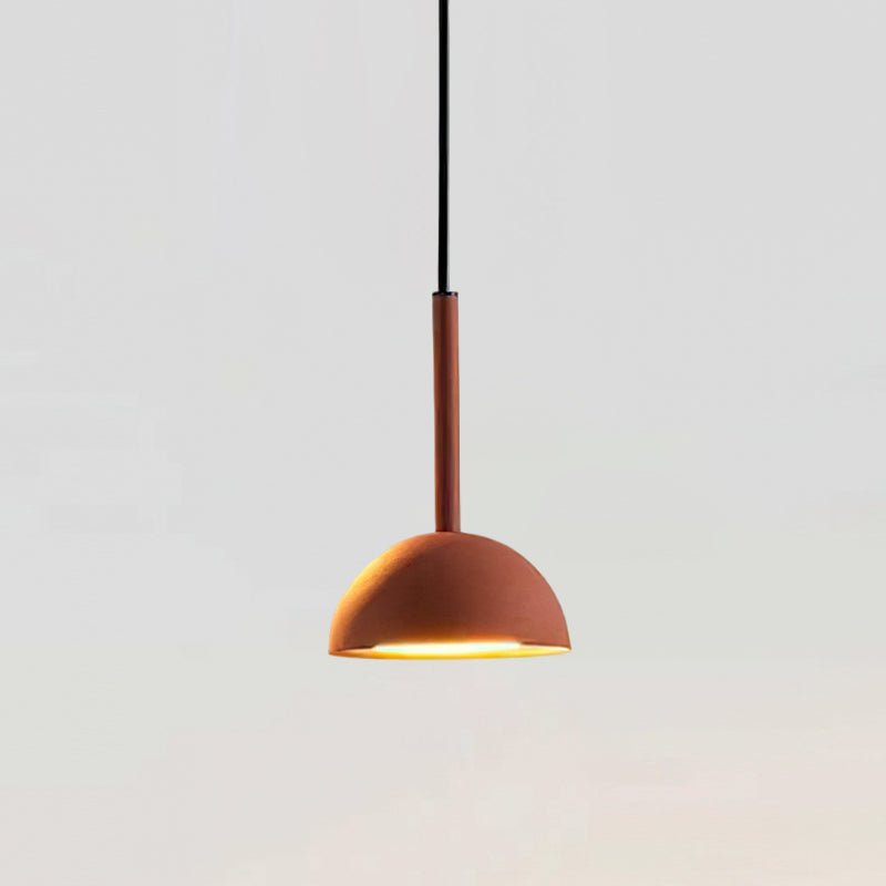 Cupolina: Pendant Light with Geometric Metal Housing & Integrated LED – for Kitchen & Entrance Area