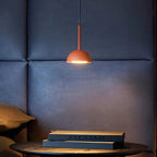 Cupolina: Pendant Light with Geometric Metal Housing & Integrated LED – for Kitchen & Entrance Area