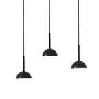 Cupolina: Pendant Light with Geometric Metal Housing & Integrated LED – for Kitchen & Entrance Area