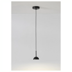 Cupolina: Pendant Light with Geometric Metal Housing & Integrated LED – for Kitchen & Entrance Area