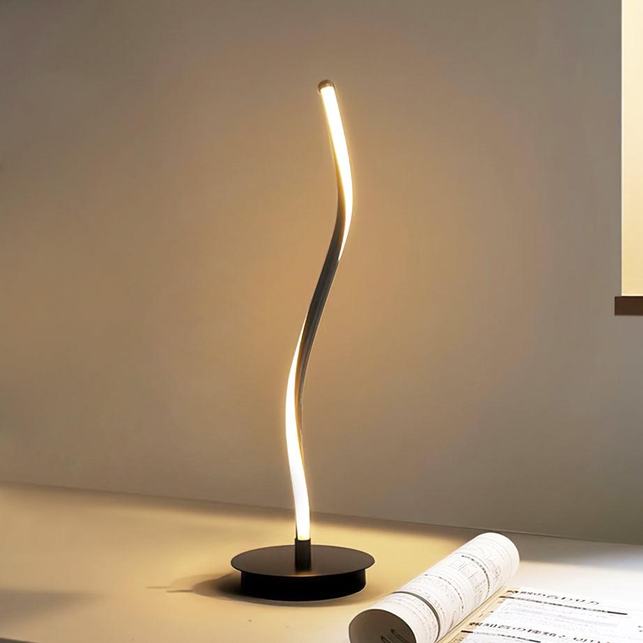 Curved Line LED Table Lamp
