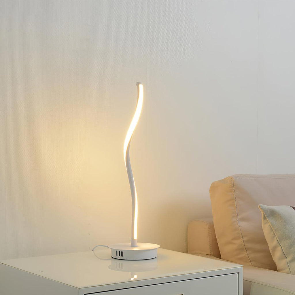 Curved Line LED Table Lamp