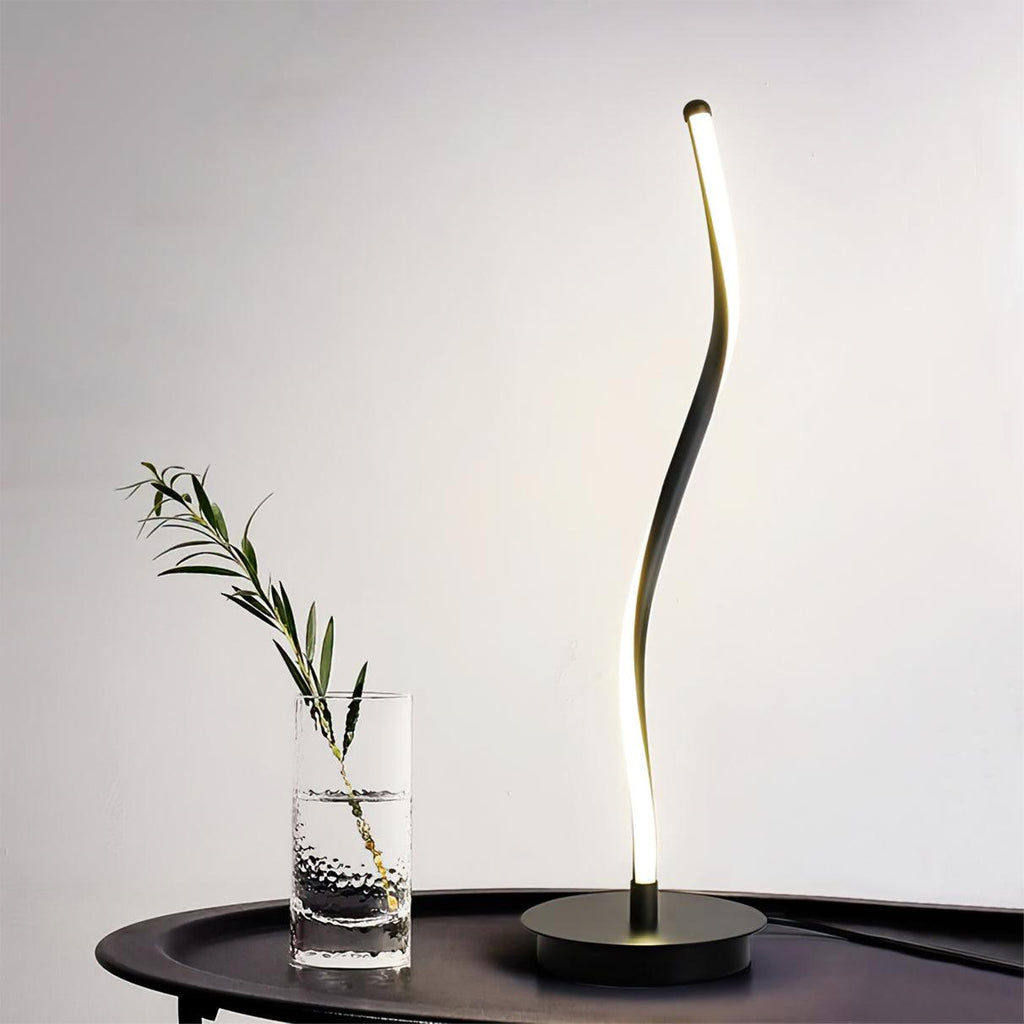 Curved Line LED Table Lamp