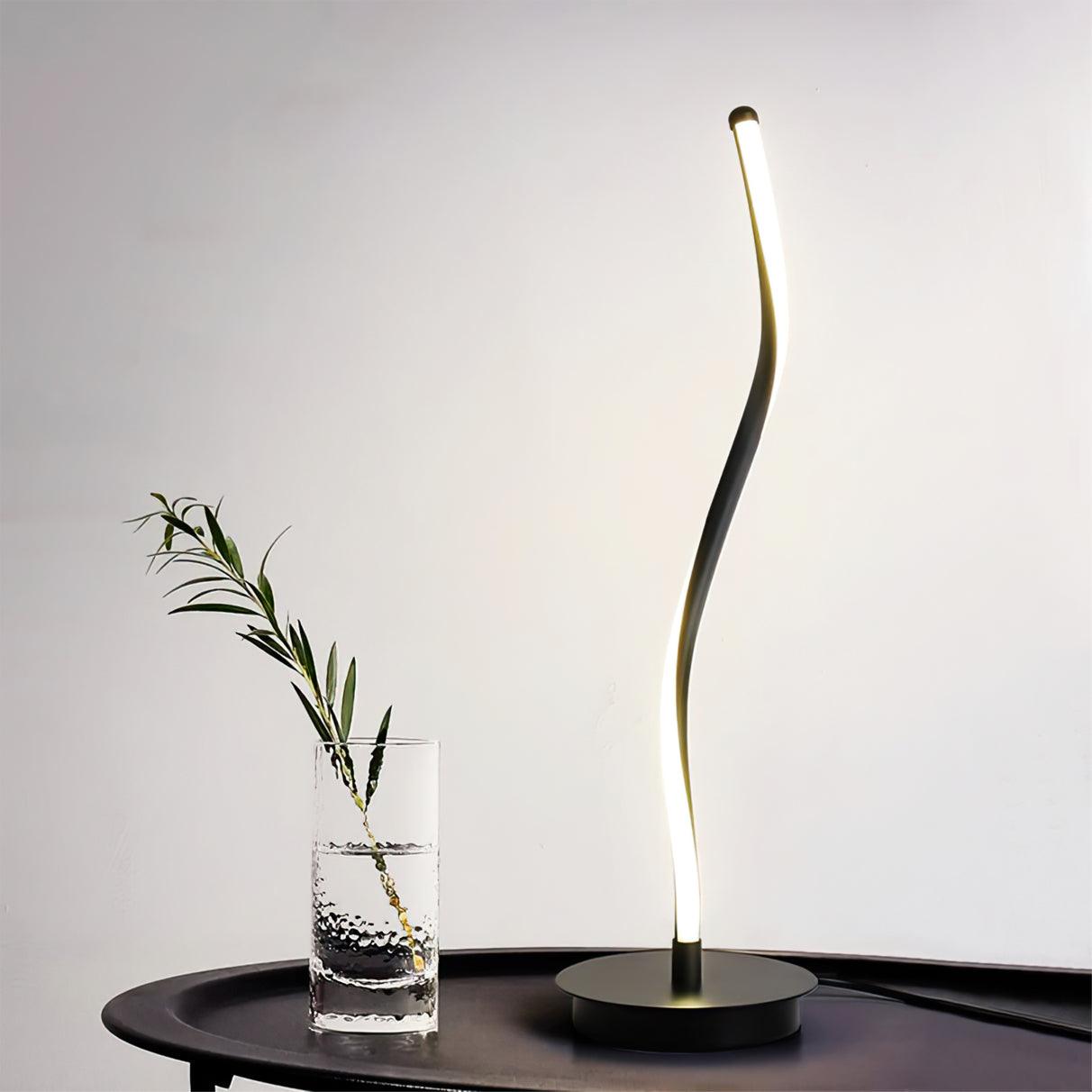 Curved Line LED Table Lamp