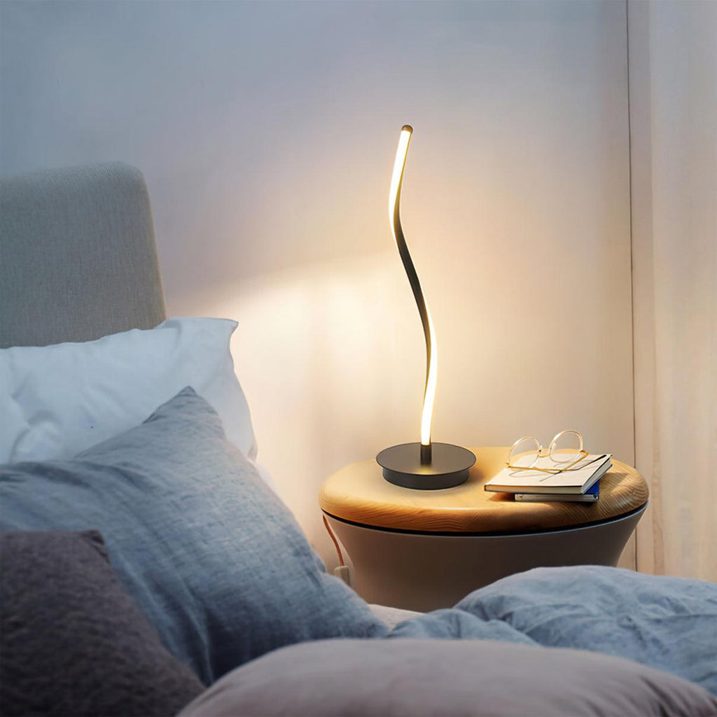 Curved Line LED Table Lamp