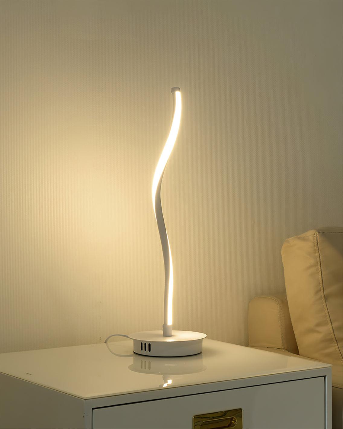 Curved Line LED Table Lamp