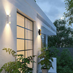Curvion: Curved LED Outdoor Wall Light – Weatherproof Wall Lamp for Garden & Terrace