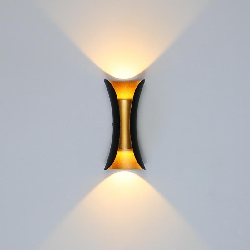 Curvion: Curved LED Outdoor Wall Light – Weatherproof Wall Lamp for Garden & Terrace