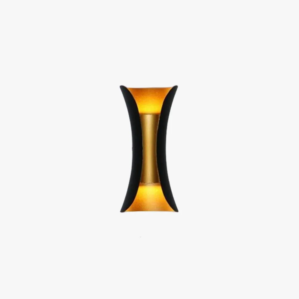 Curvion: Curved LED Outdoor Wall Light – Weatherproof Wall Lamp for Garden & Terrace