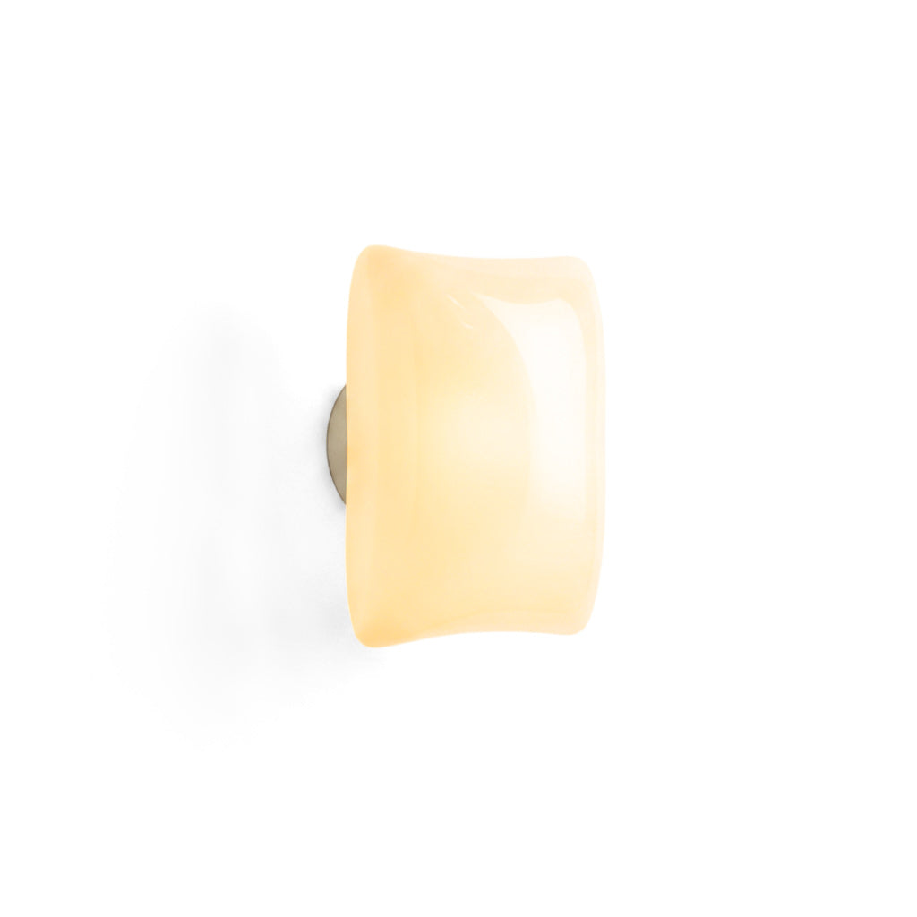 Pillowy Frosted Glass Wall Sconce