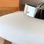 Pillowy Frosted Glass Wall Sconce