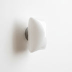 Pillowy Frosted Glass Wall Sconce