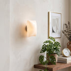 Pillowy Frosted Glass Wall Sconce