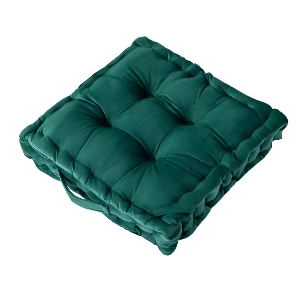 Floor Seat Cushion, Dutch Velvet, PP Cotton Filling, Tufted Design
