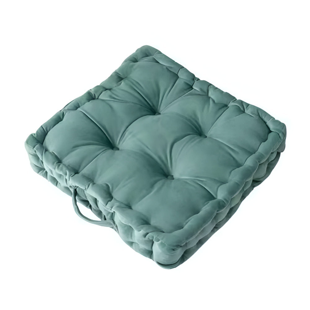 Floor Seat Cushion, Dutch Velvet, PP Cotton Filling, Tufted Design