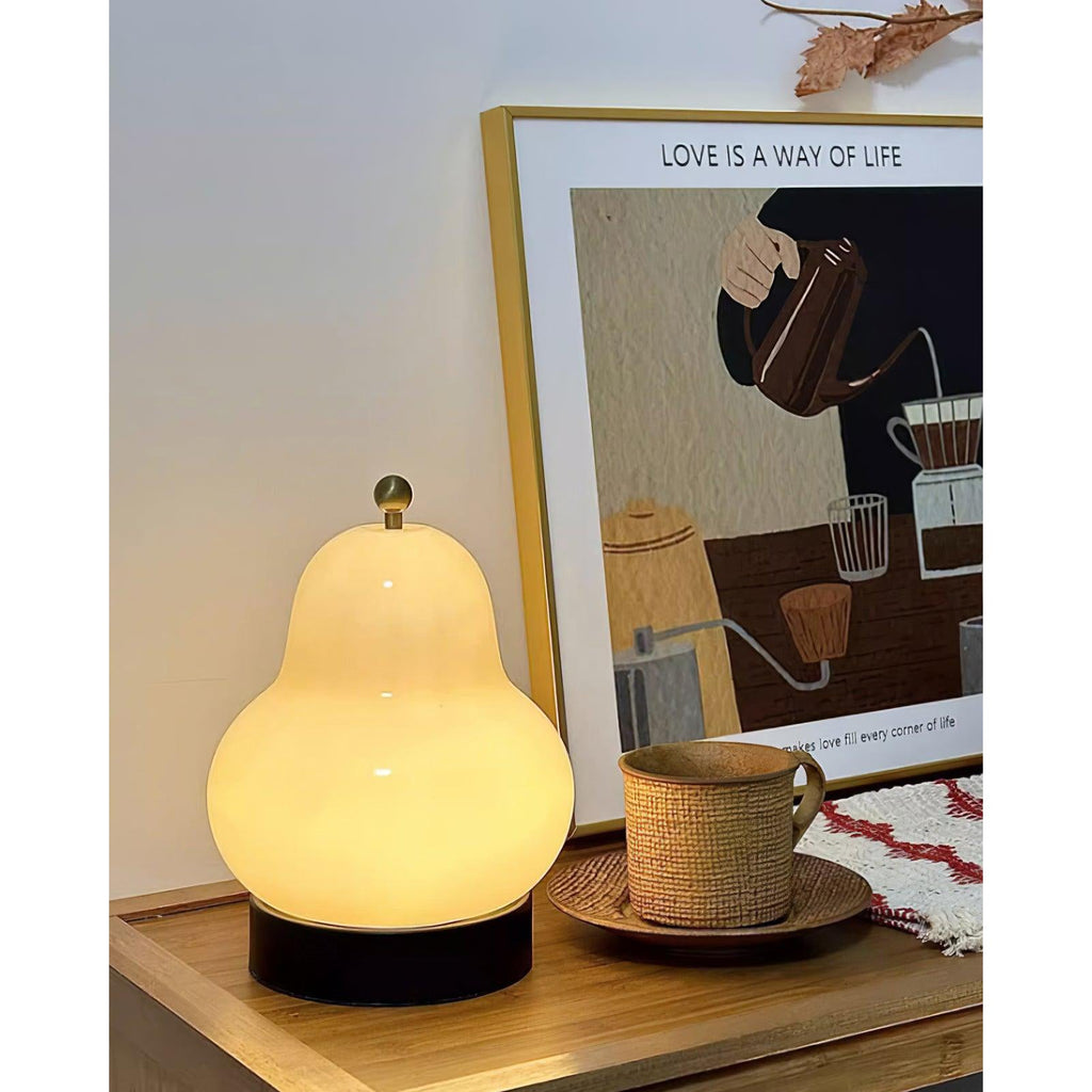Pear Cordless Table Lamp, Rechargeable