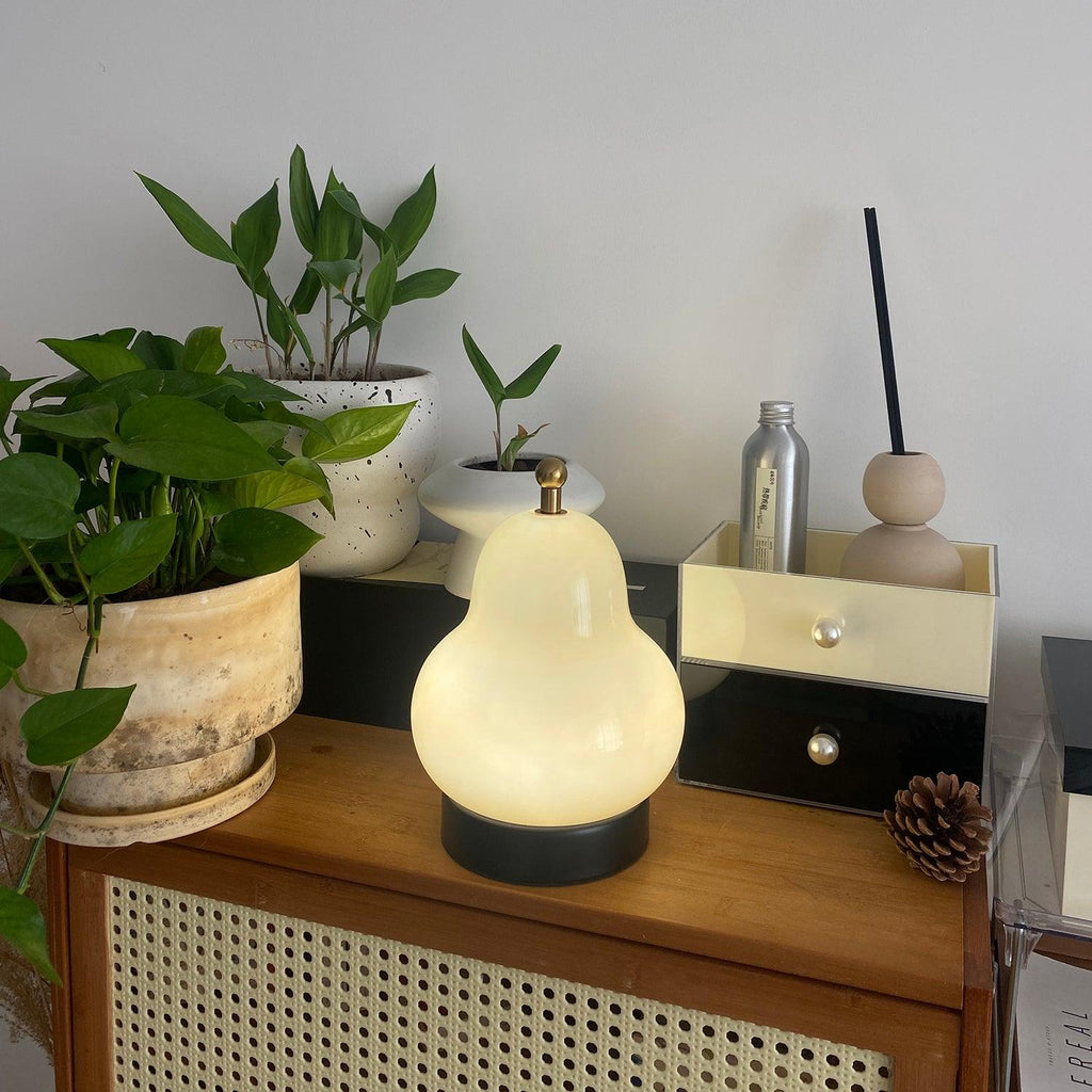 Pear Cordless Table Lamp, Rechargeable