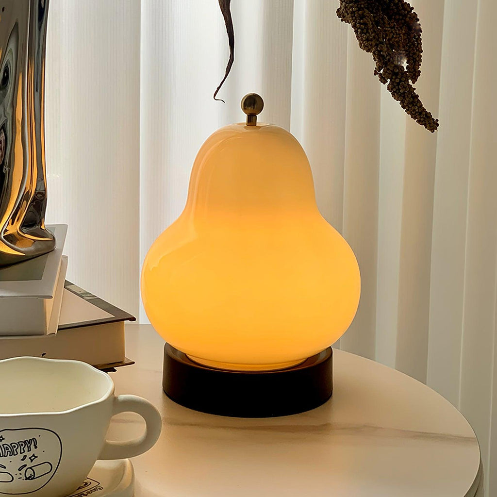 Pear Cordless Table Lamp, Rechargeable