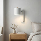 Wall Light LED Cylindrical Design 90 to 260 V Integrated Switch Indoor Sconce