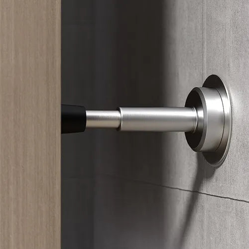 ArcusPlint: Premium Door Stopper Brass Minimalistic with Rubber Cap – Decorative for Home & Business