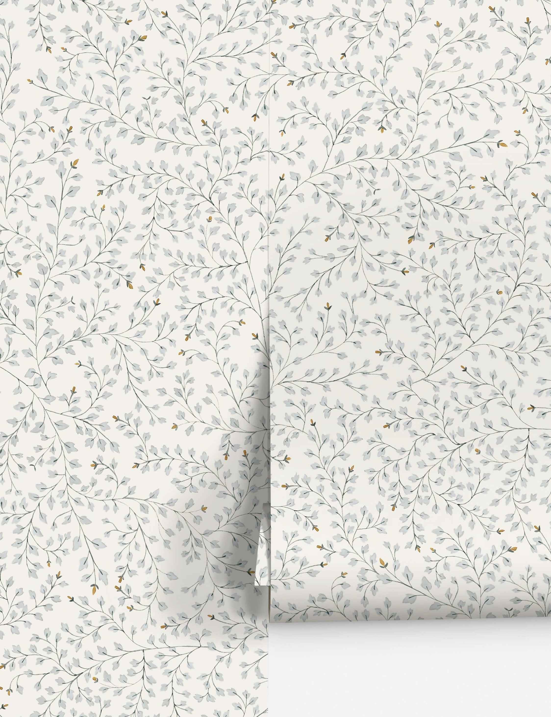 Dainty Leaves Wallpaper by Rylee + Cru