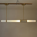 Linear Frosted Glass Pendant Light