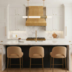 Linear Frosted Glass Pendant Light