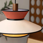 Tiered Fabric Pendant Light, 3-Shade