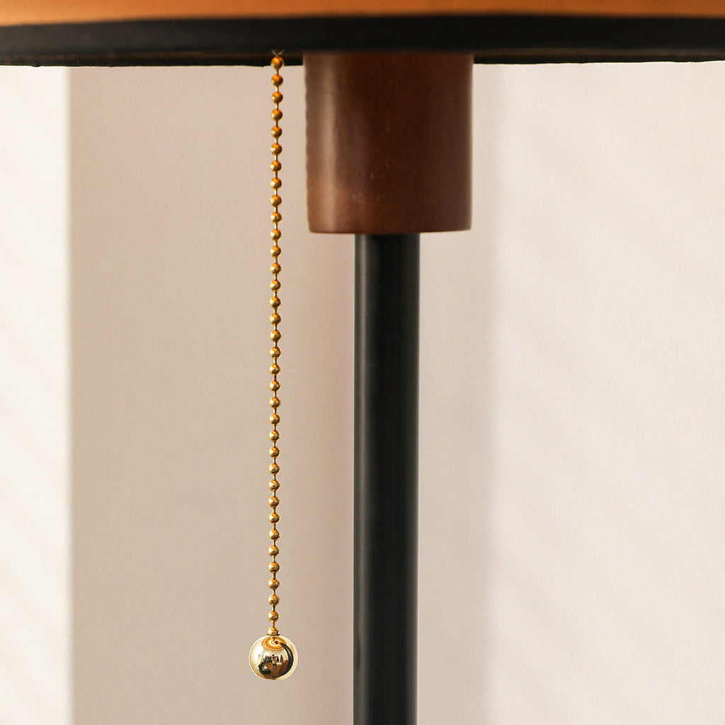 Tiered Linen Table Lamp