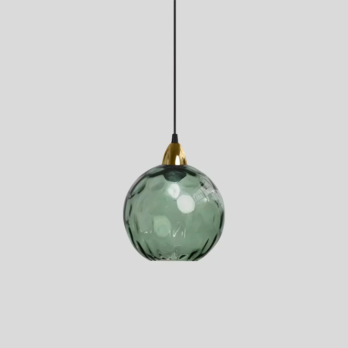 Luma Droplet Pendant Light | Elegant Glass Design, Warm 3000K Light