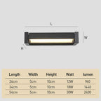 Belo LED Buitenwandlamp | Modern Design, IP65 Waterdicht
