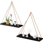 DekoBoheme: Modern Wall Shelves – Stylish, Space-Saving & Easy to Care for with Wood Look for Bedrooms & Bathrooms