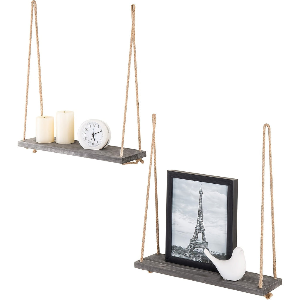 DekoBoheme: Modern Wall Shelves – Stylish, Space-Saving & Easy to Care for with Wood Look for Bedrooms & Bathrooms