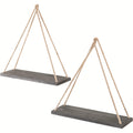 DekoBoheme: Modern Wall Shelves – Stylish, Space-Saving & Easy to Care for with Wood Look for Bedrooms & Bathrooms