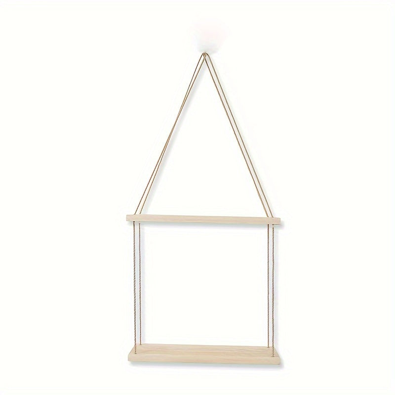 DekoHarmonie: Modern Wall Shelves – 2-tier, space-saving & floating for Flower Pots & Home Accessories in the Hallway