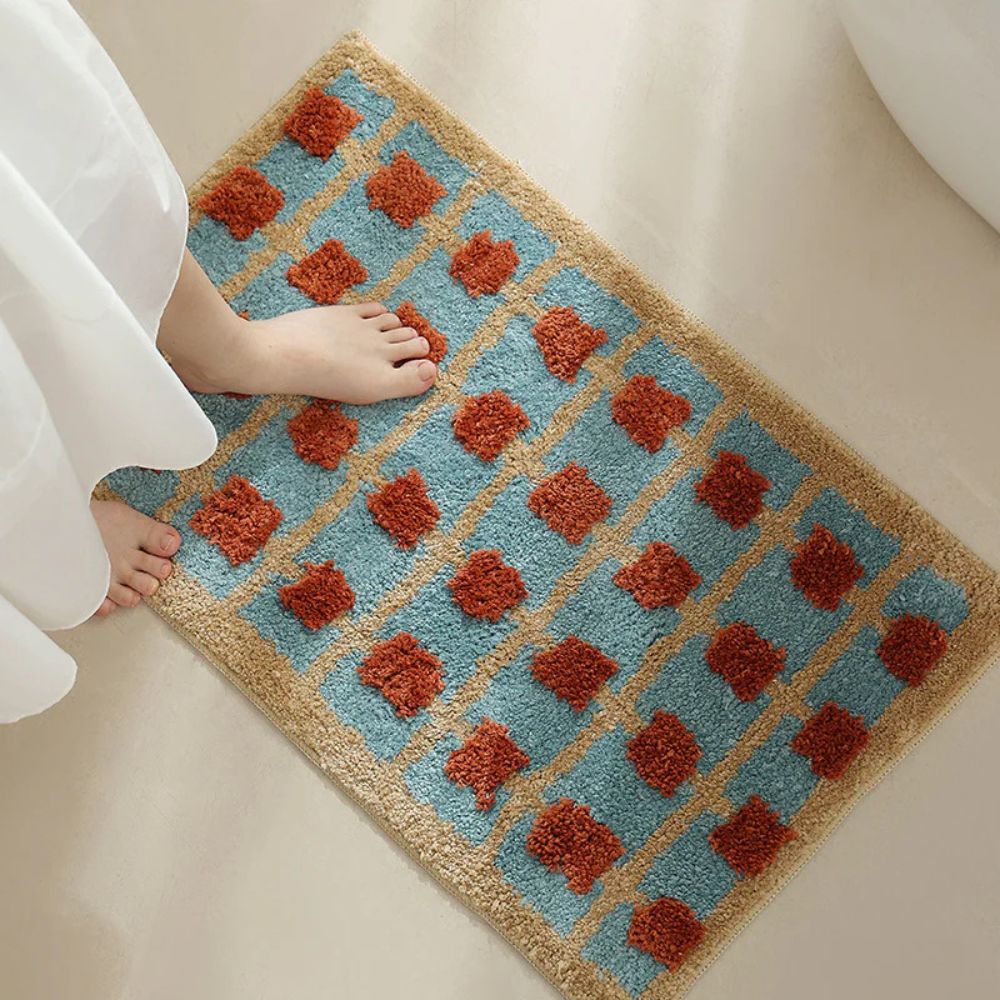 DekoMarok: Non-Slip Bath Mat in Moroccan Design – Soft, Absorbent & Easy to Care For